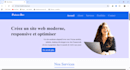create a modern responsive website UI UX