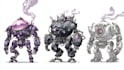 draw amazing character mecha robot illustration