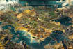 draw a custom map for fantasy, scifi, book or boardgame