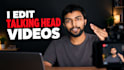 professionally edit talking head videos for youtube