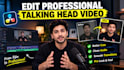 edit professional talking head video