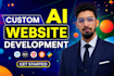 develop ai website, ai chatbot, ai web application, ai software developer
