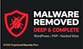 remove malware, clean hacked website and fix wordpress security