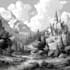 illustrate cityscape, architecture, landscape for you
