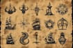 create custom traditional tattoo logo designs