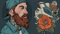 create awesome old school tattoo style design