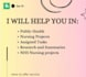 write nhs, public health nursing and assigned tasks