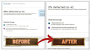 manually rewrite and humanize ai text, and proofread documents
