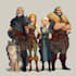 dnd character art and dnd character art