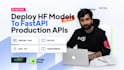 build fastapi rest API and deploy hugging face models