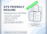 create a professional ats friendly resume with ai