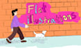 draw custom flat illustrations and personalized art for you