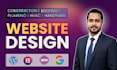 design a high converting construction, roofing, plumbing, handyman website