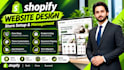 design shopify store, set up shopify website, shopify dropshipping store