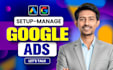 set up and manage your google ads adwords ppc search, display and pmax campaigns