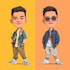 make big head cartoon caricature from your face