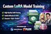 train a high quality custom lora model for stable diffusion or flux