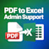 convert pdf to excel , convert bank statements,admin support