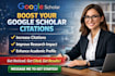increase google scholar citation and backdate citation in high indexed journals