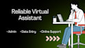 virtual assistant for admin, data entry and online support