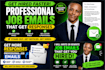 rewrite job application and email to get more responses