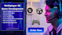 develop online multiplayer 3d mobile game