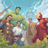 create epic hero comic panels digital art for you