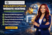 squarespace website hosting,godaddy domain dns record mapping technical support