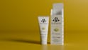do label logo and packaging design 3d tubes cosmetics