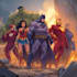 create heroic tale comic illustration digital art for you