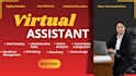 handle virtual assistant tasks, social media, book keeping