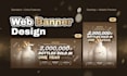 design professional website banner and slider ads