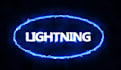 create cinematic energy fire and neon text
