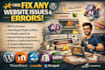 fix ai wordpress shopify coding woocommerce issues fix drupal bigcommerce error