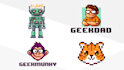 make pixel art logo