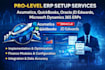 setup acumatica quickbooks desktop oracle jd edwards microsoft dynamics 365 erps