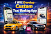 develop custom taxi booking app uber and rideshare app development