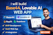 build base44, lovable ai web app