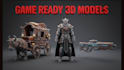 create game ready 3d models
