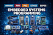 do avr, pic, stm32, arduino, and esp32 programming