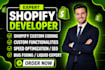 do shopify custom coding, shopify bug fixing, shopify coder, shopify developer