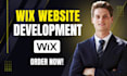 do wix website design, redesign, and website development