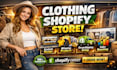 shopify clothing store design