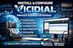 install and configure vicidial for inbound and outbound calls and tfn