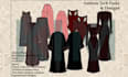 create clothing tech pack modestwear designer abaya techpack designer khimar set