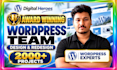 create wordpress website design, redesign, ecommerce website development