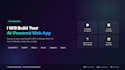 build an ai powered web tool