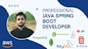 develop java spring boot, spring mvc, rest API applications
