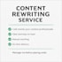 rewrite your content clearly and professionally