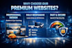 build a super premium website tailored to your vision